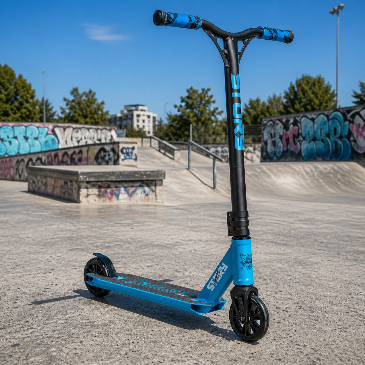 Freestyle koloběžka Story Beast Blueberry 2